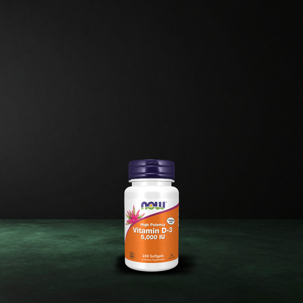 NOW Foods, Vitamin D-3, High Potency, 5,000 IU